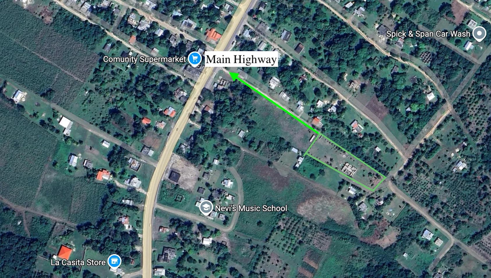 PH0051 – 1.8 Acres with Unfinished Structure – Calcutta, Corozal - Photo 3