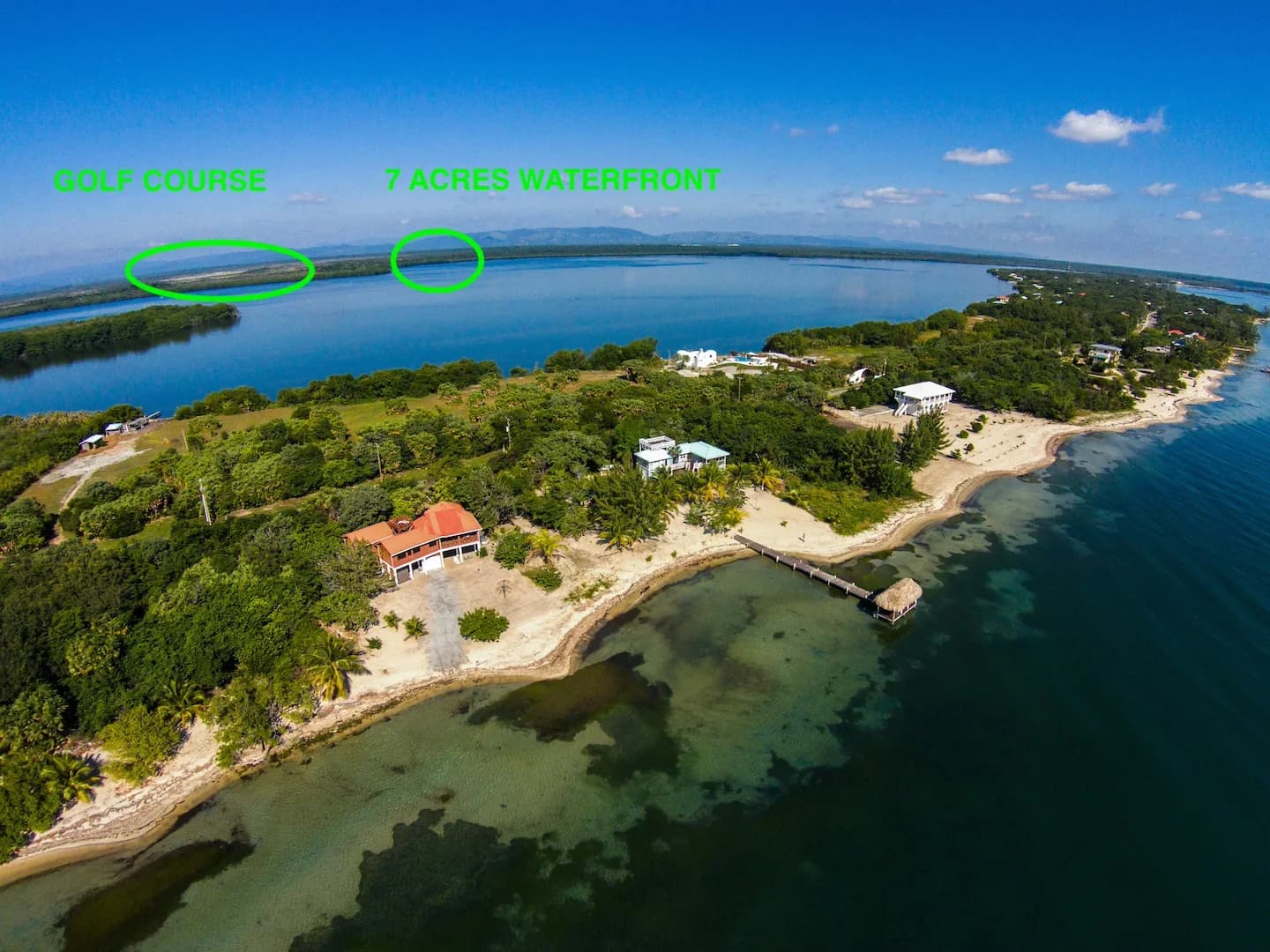 PL0068 – 7 Acre Lagoon Front Lot Close To New Golf Course- Stann Creek - Photo 8
