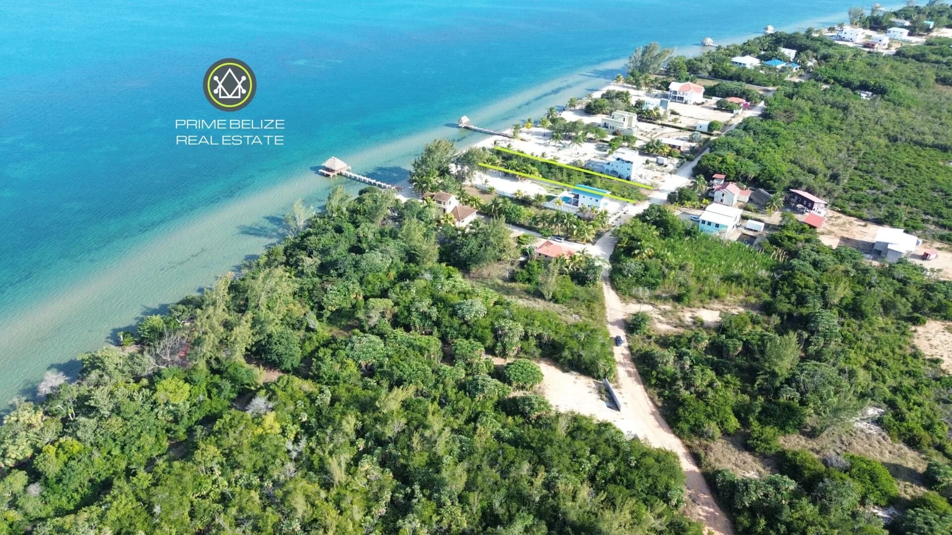 PL0203 – Vacant Beachfront Lot – Caribbean Way, Placencia Peninsula - Photo 2