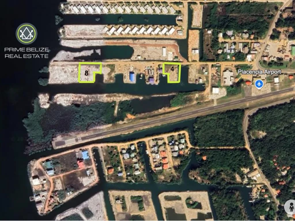 PL0171 – Last Remaining Lots at Placencia Harbor Docks – Lot #8 and #4