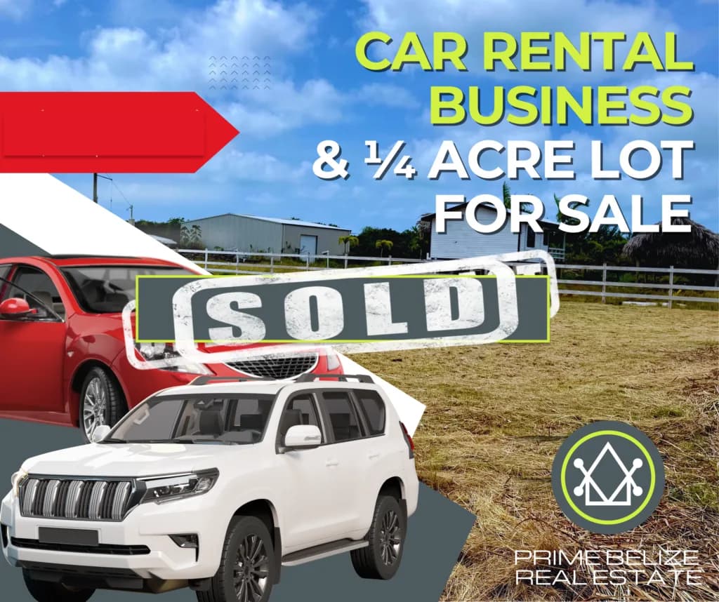 PB0026 – Successful Car Rental Business Opportunity – Turnkey Operation in Placencia, Belize
