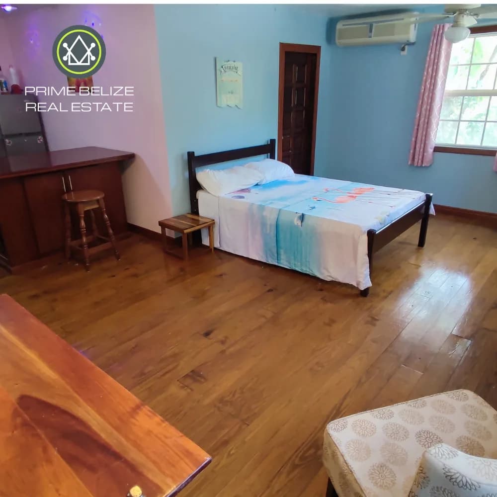 PH0071 – The Mural House – Prime Canal Front & Road Front Property in Placencia, Belize - Photo 3