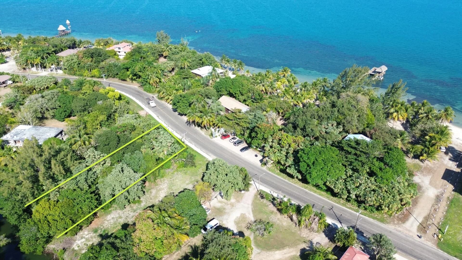 PL0212 – Canal & Road front Lot – Ready for Construction, Placencia, Belize - Photo 4