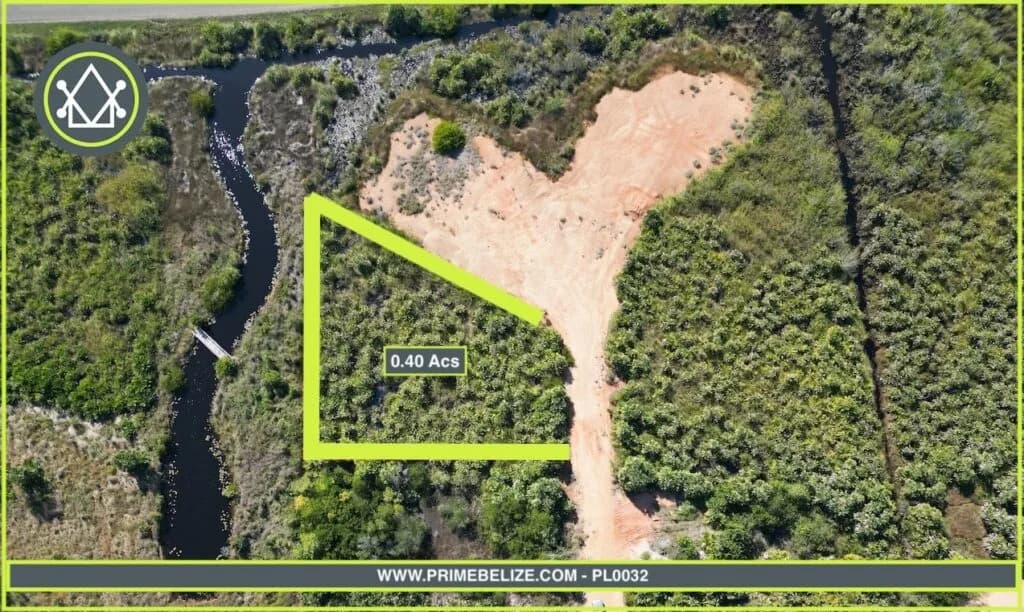 PL0032 – Residential land for sale in Placencia – 750 ft walk to the public beach