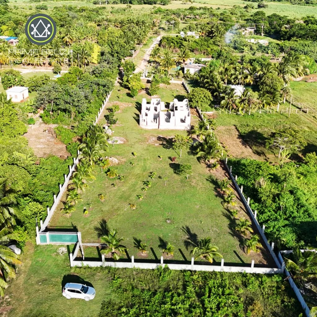 PH0051 – 1.8 Acres with Unfinished Structure – Calcutta, Corozal