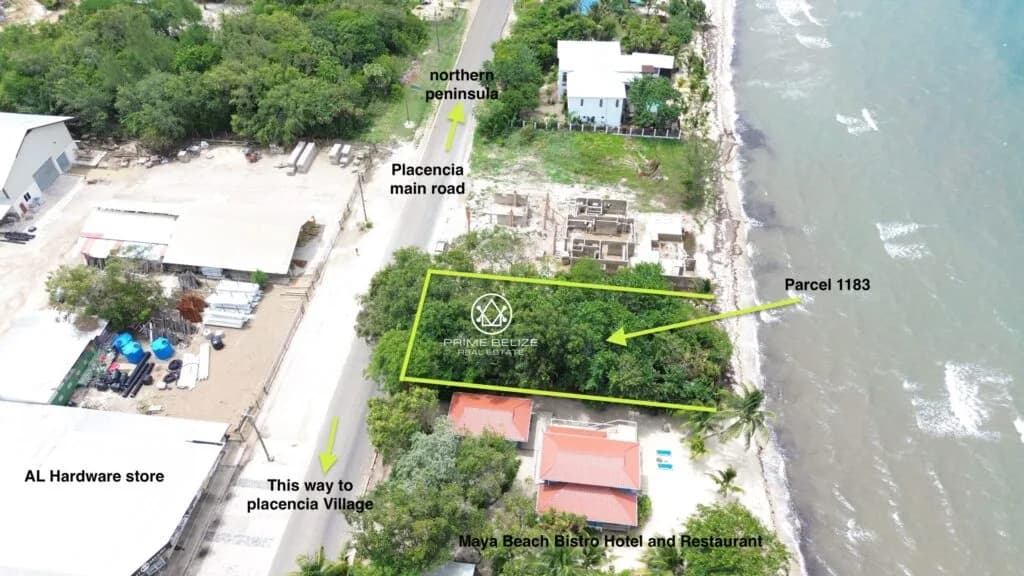 PL0101 – Beachfront Lot in the Heart of Maya Beach