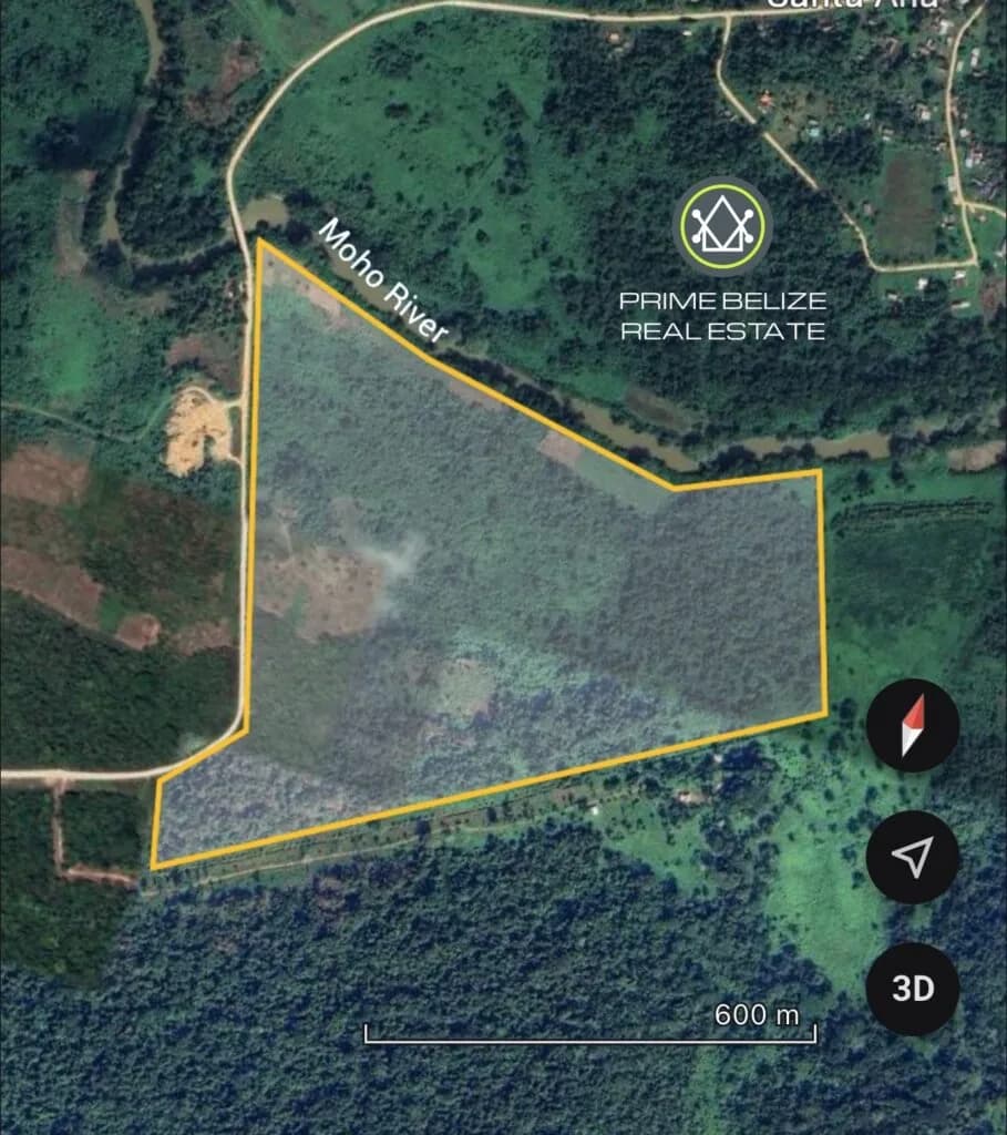 PF0062 – 97-Acre Riverside Oasis on the Moho River – Toledo District, Belize