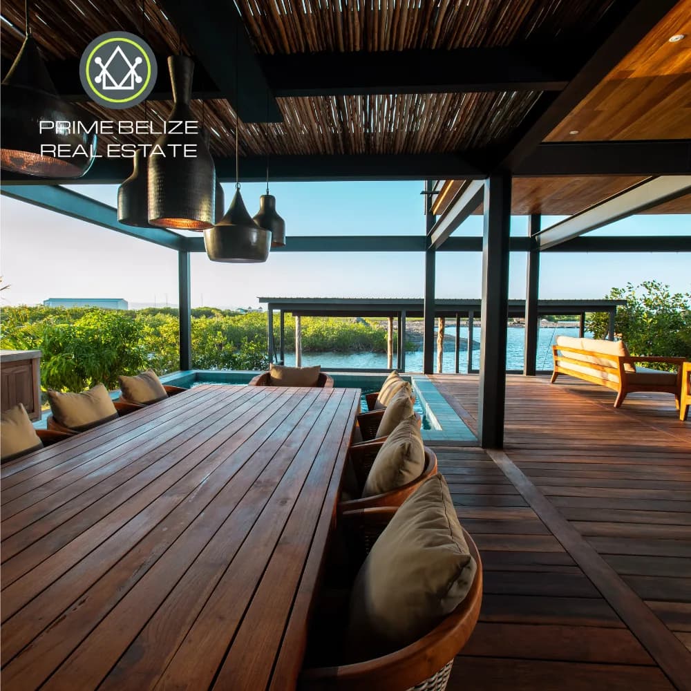 PH0074 – Modern Waterfront Architectural Estate – Vista Cove, Placencia Belize – 4BR/3.5BA - Photo 7