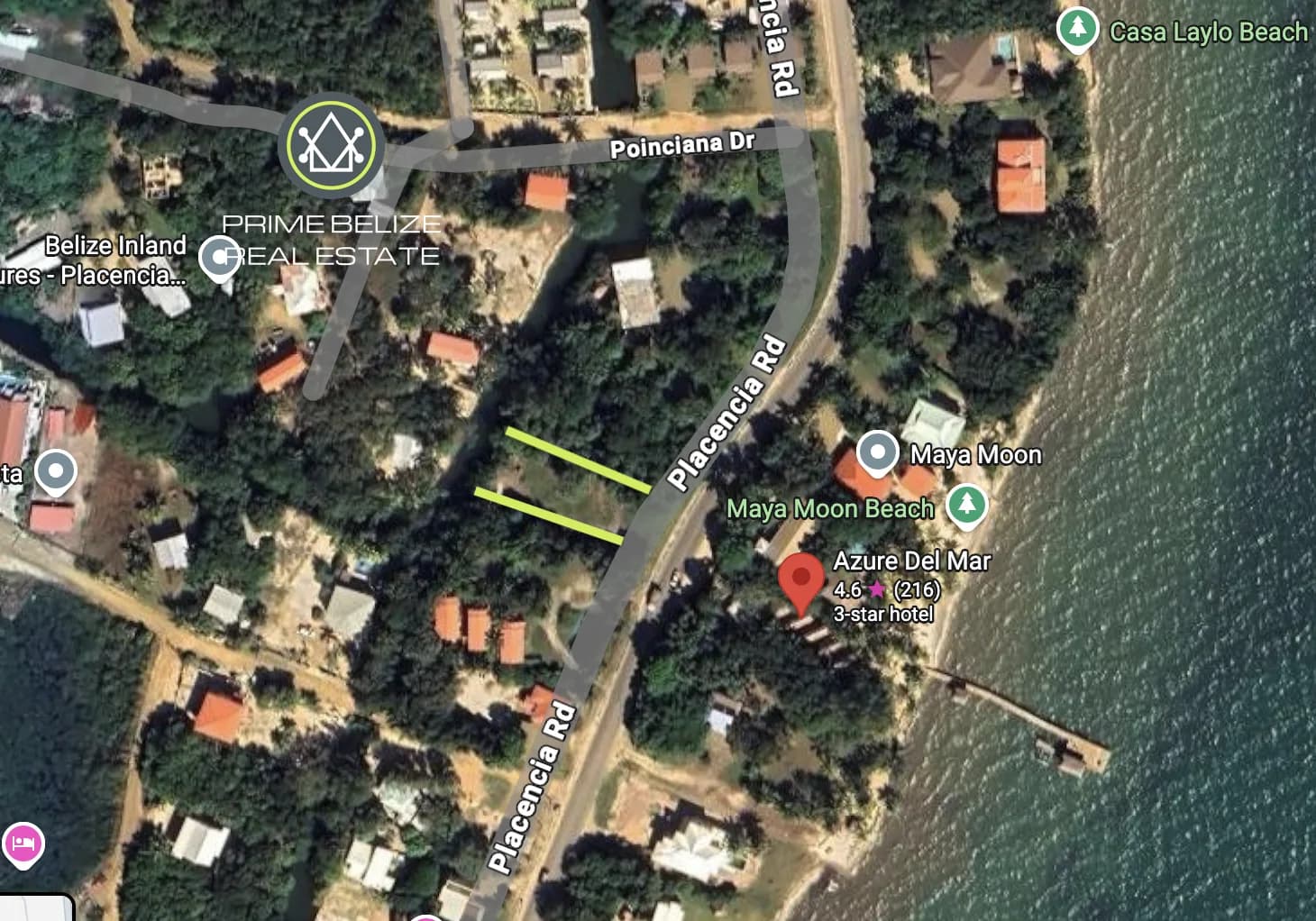 PL0212 – Canal & Road front Lot – Ready for Construction, Placencia, Belize - Photo 7