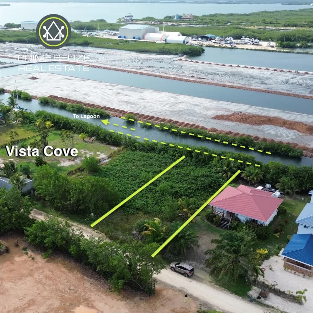 PL0249 – Vista Cove, Canal Front Lot #7 – Placencia, Belize