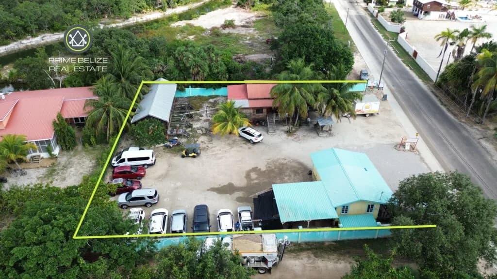 PL0206 – Road-Front-Income-Producing Commercial Property in Maya Beach, Placencia – High Traffic Location