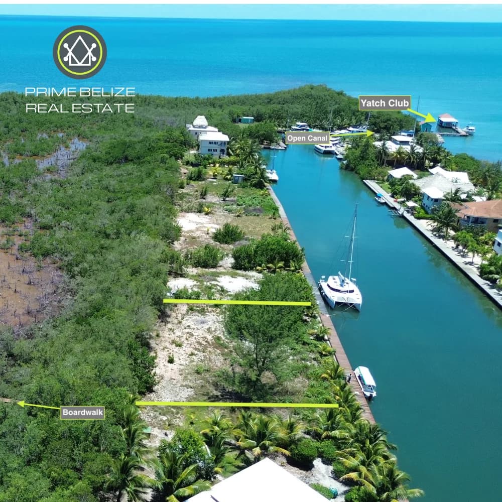 PL0221 – Placencia Caye Gem – Canal front Lot in a Coveted Location - Photo 3