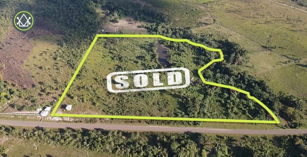 PF0029 – 25 Acres with creek on Southern Highway, Near Red Bank