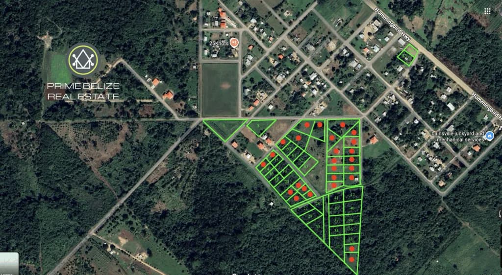 PL0200 – Sarawee Village Subdivision – Prime Lots Near Dangriga Town