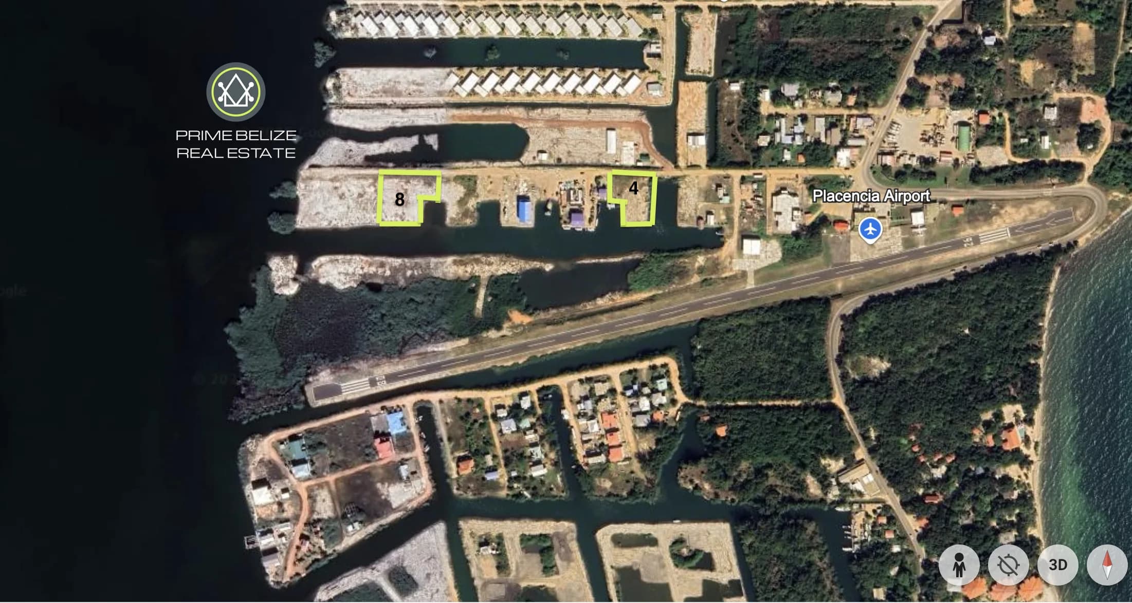 PL0171 – Last Remaining Lots at Placencia Harbor Docks – Lot #8 and #4 - Photo 3