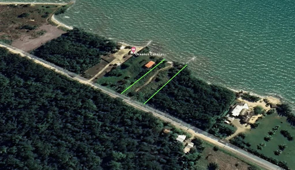 PL0098 – 1.15 Acre Prime Beachfront Property for Sale in Commerce Bight, Dangriga Town