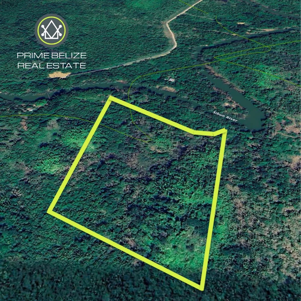 PL0247 – Riverfront Land For Sale – Southwest of Gracy Rock Bank, Belize District